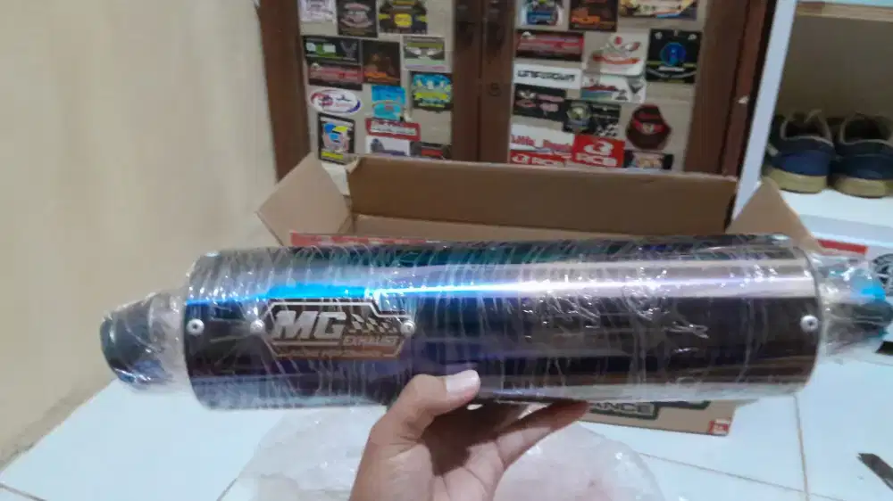 Knalpot MG Exhaust Satria Fufi