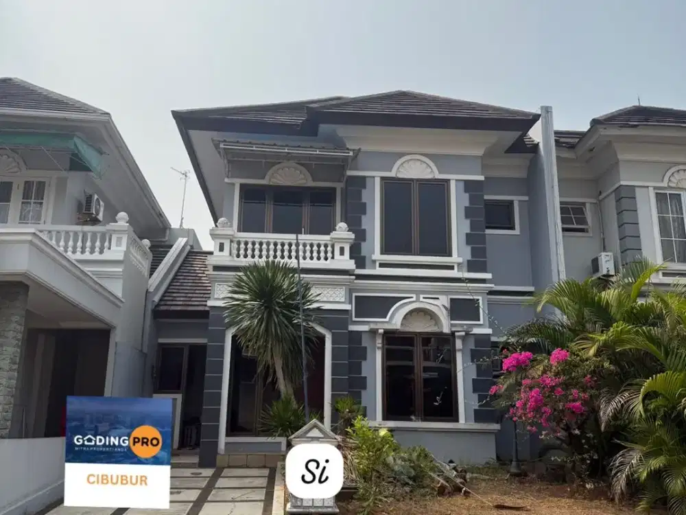 DIJUAL - Rumah 2 Lantai Siap Huni Di Kota Wisata