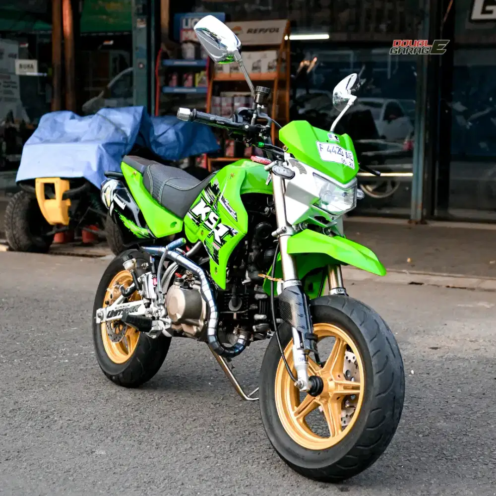 KAWASAKI KSR 110 HIJAU 2014 SUPER LOW KM 3000
‎