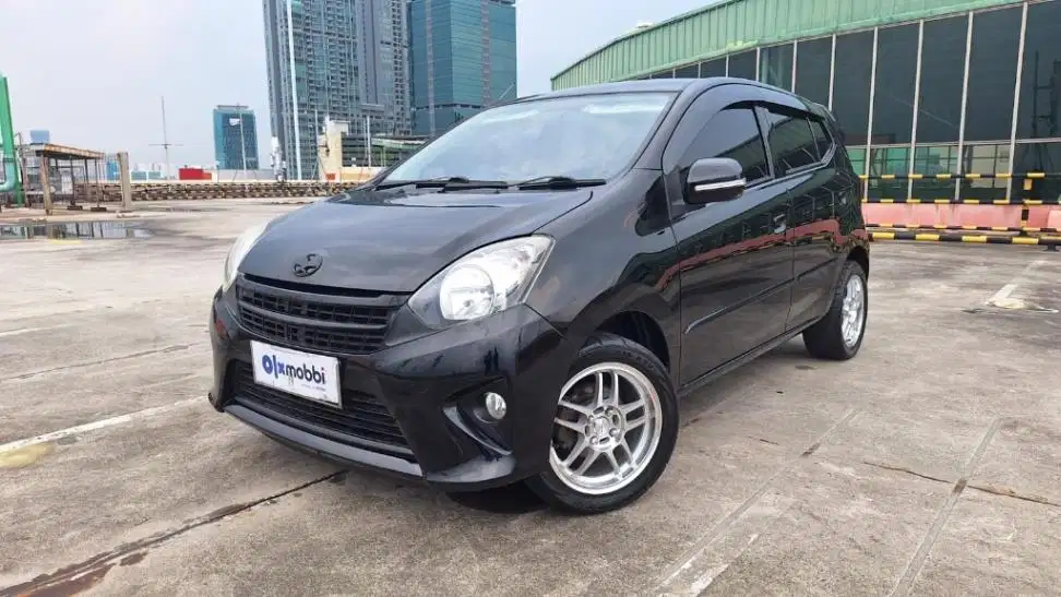 Garansi 1 Th - Toyota Agya 1.0 G Bensin-AT 2017 Hitam