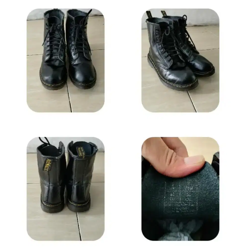 Sepatu docmart no 41/42 pemakaian pribadi masih mulus  bandung kota