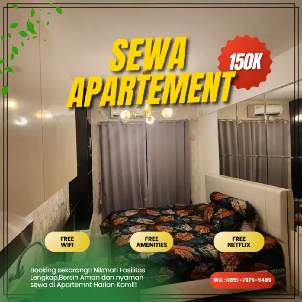 Sewa Apartemen Harian/Transit EMERALD BINTARO Tangerang Selatan Murah
