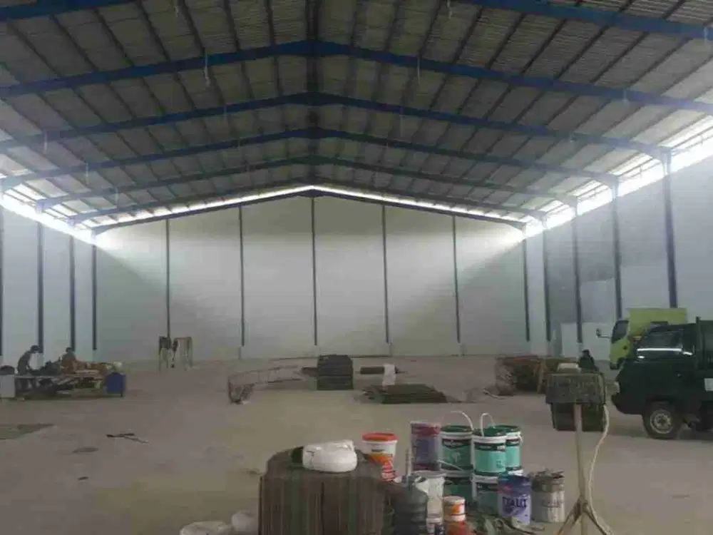Gudang Luas, Lokasi Strategis, Murah di Marunda Centre Bekasi