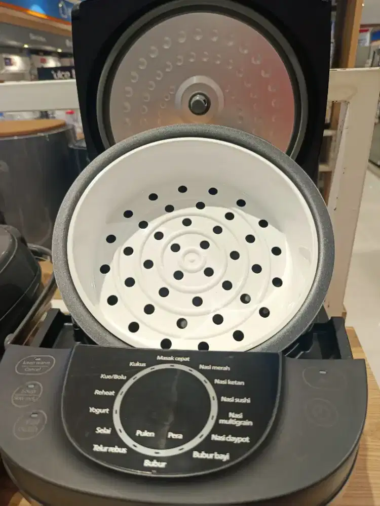 PHILIPS RICE COOKER METAL RED