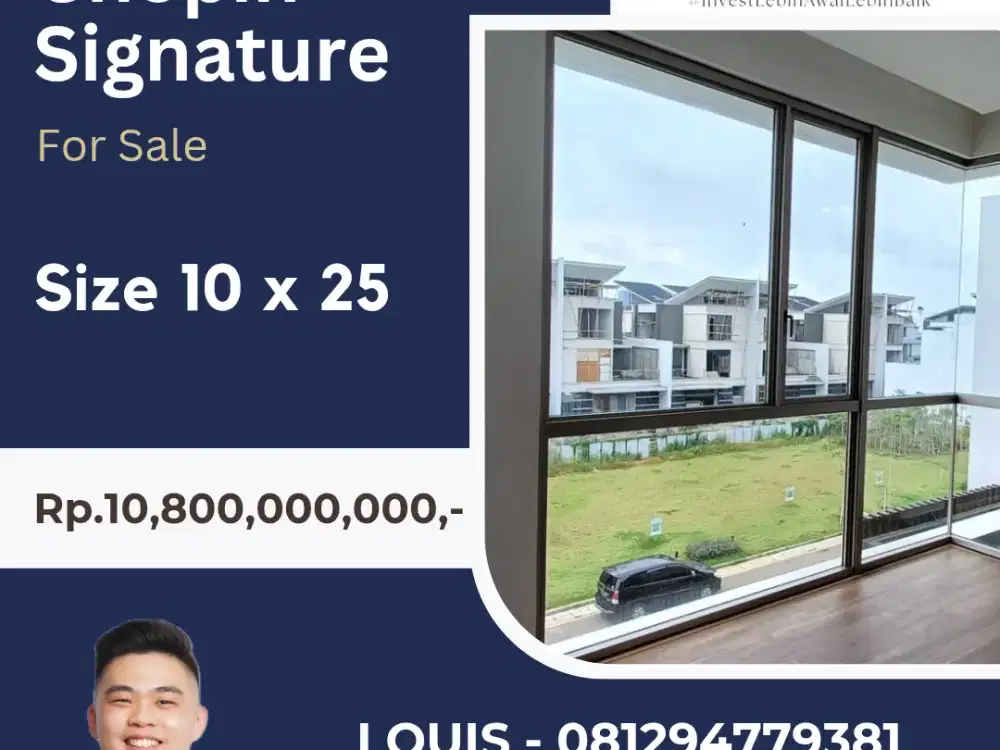 JUAL RUMAH SUDAH AJB CHOPIN GOLF ISLAND TERMURAH, ASLI BENERAN DAH GA BOHONG INI