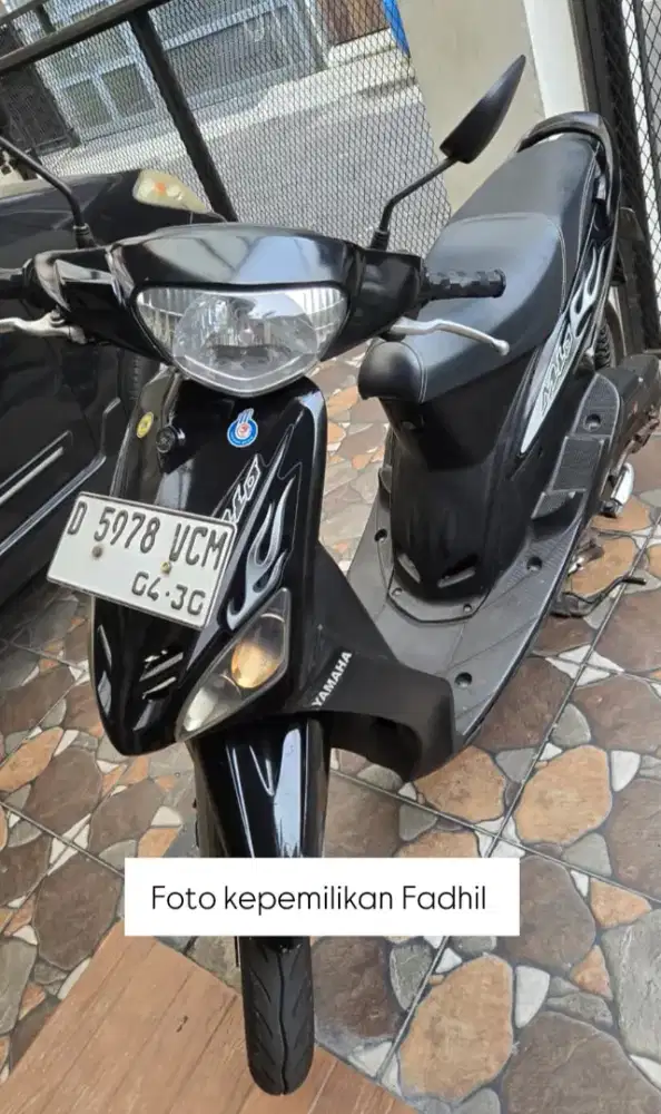 Di jual motor Mio 2008 smile Convert ke sporty
