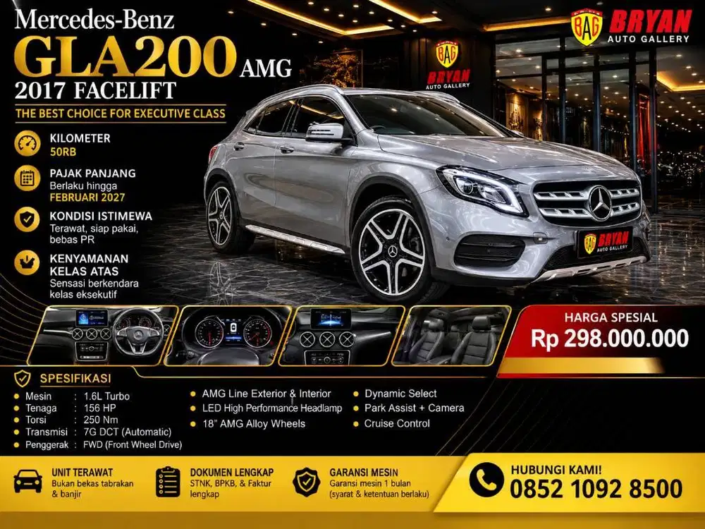 MERCEDES GLA200 2017 AMG LINE KM LOW