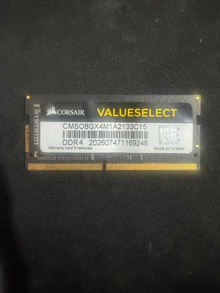 RAM Corsair DDR 4 SODIMM 8GB 2133MHZ