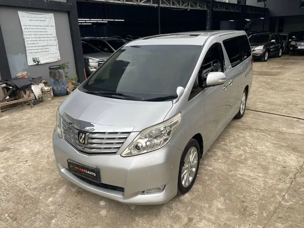 (TDP 15 JT)Toyota Alphard G 2010 ATPM Full Ors KM LOW Jaminan Istimewa