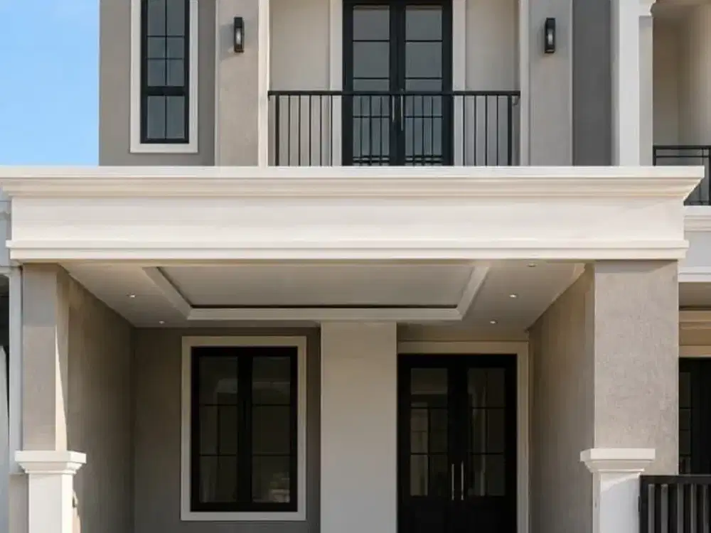 RUMAH MANYAR KERTOADI NEW MINIMALIS • Row Jalan 3 mobil