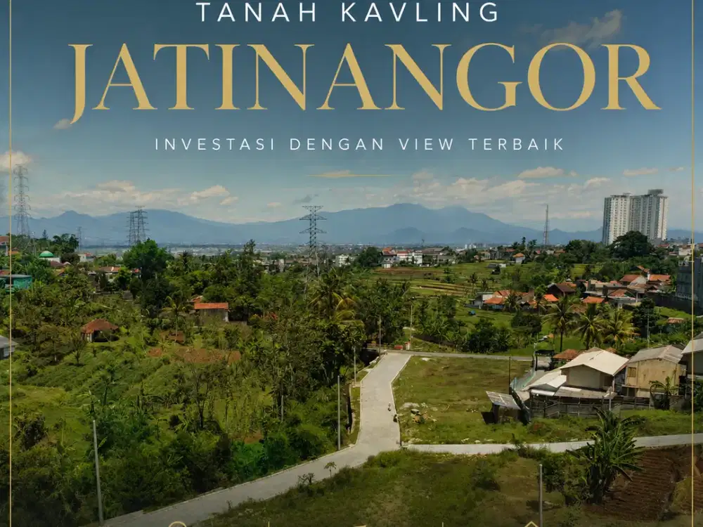 Tanah Kavling Jatinangor Bandung Siap Bangun & SHM