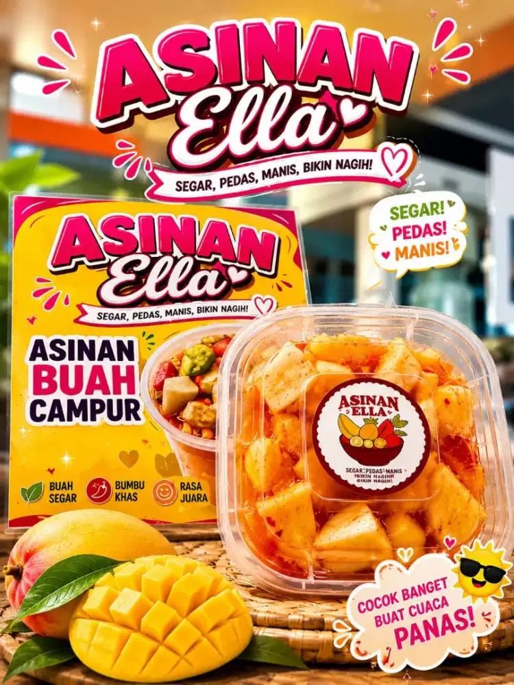 Reseller asinan bogor buah