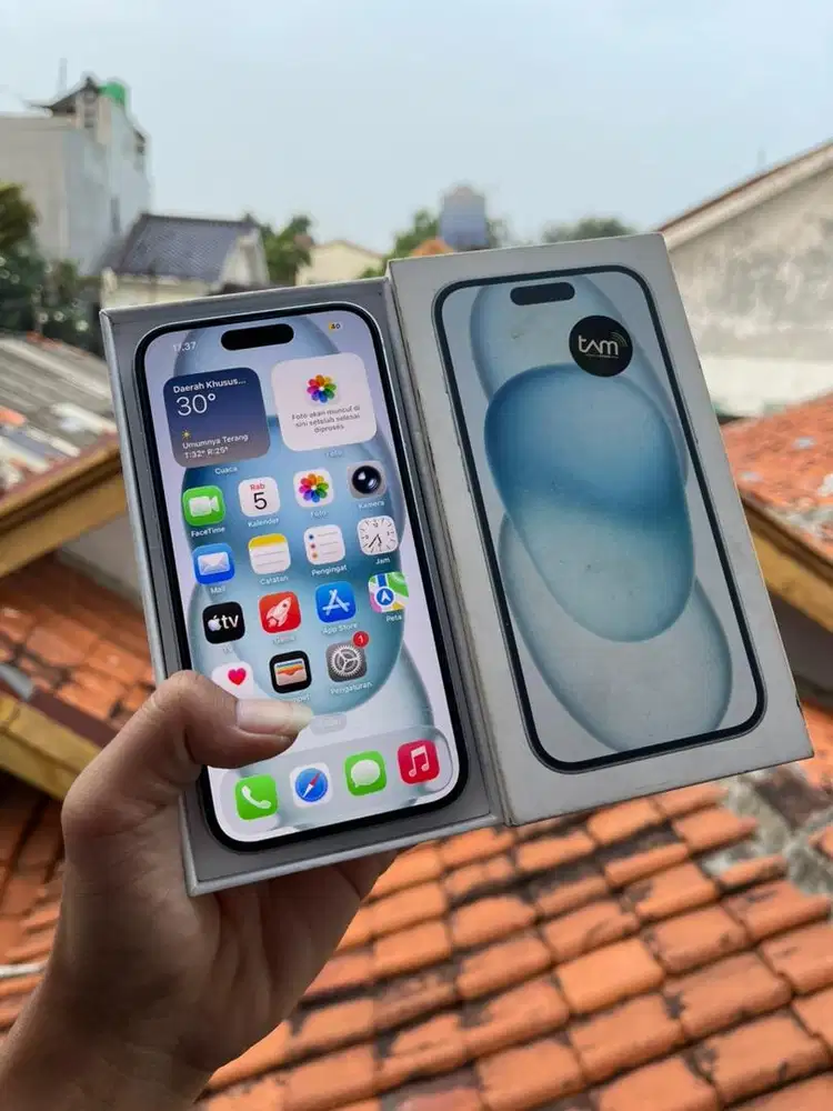 IPhone 15 128gb Ex iBox Fullset Ori