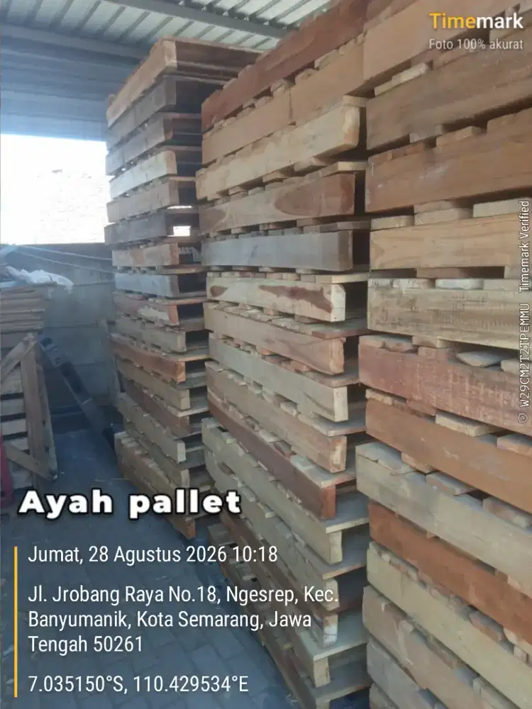 Palet kayu bekas semarang