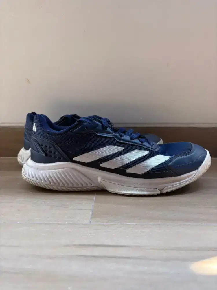 Adidas Courtquick Sepatu Padel size 41 1/3 Dark Blue