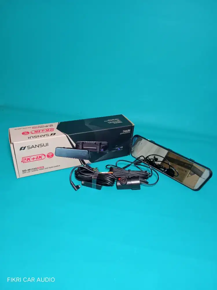 DVR Spion SANSUI SD-M1102 GEN2/ Dascam Spion SANSUI 2Kamera 2K+1K WIFI