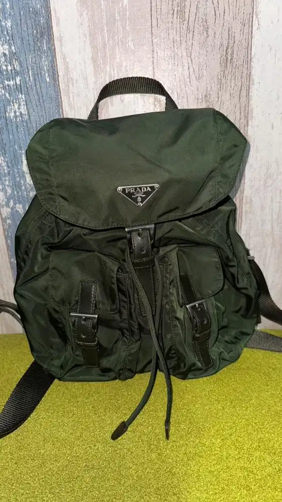 Medium backpack Prada Milano