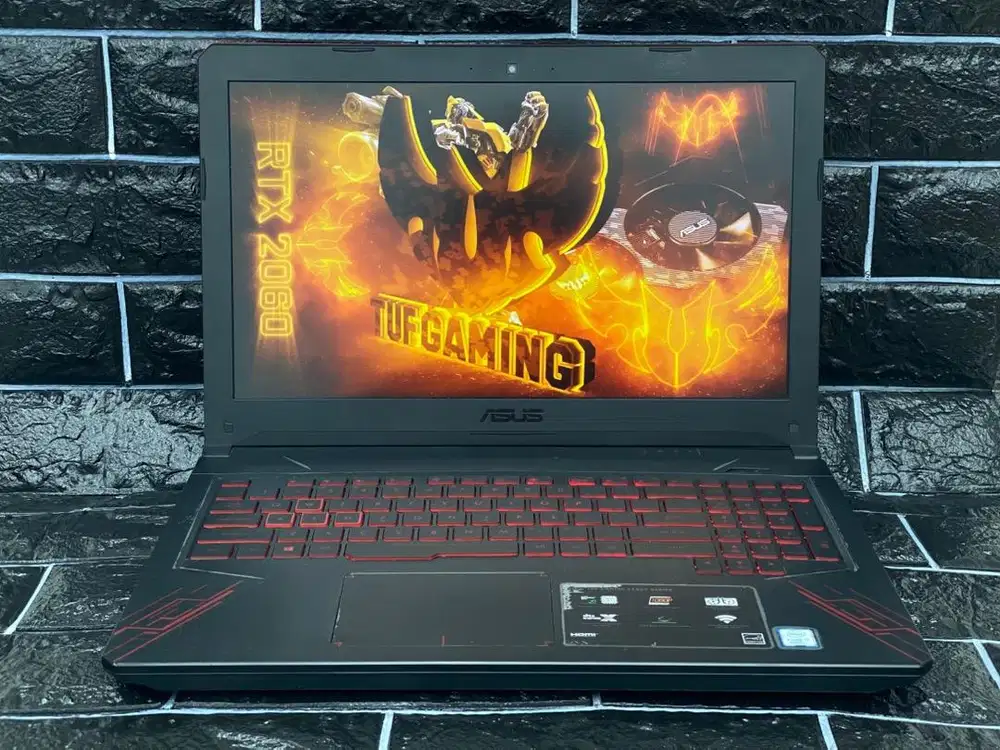 LAPTOP ASUS TUF GAMING FX504GD i7-8750H RAM 8 GB SSD 512GB GTX 1050