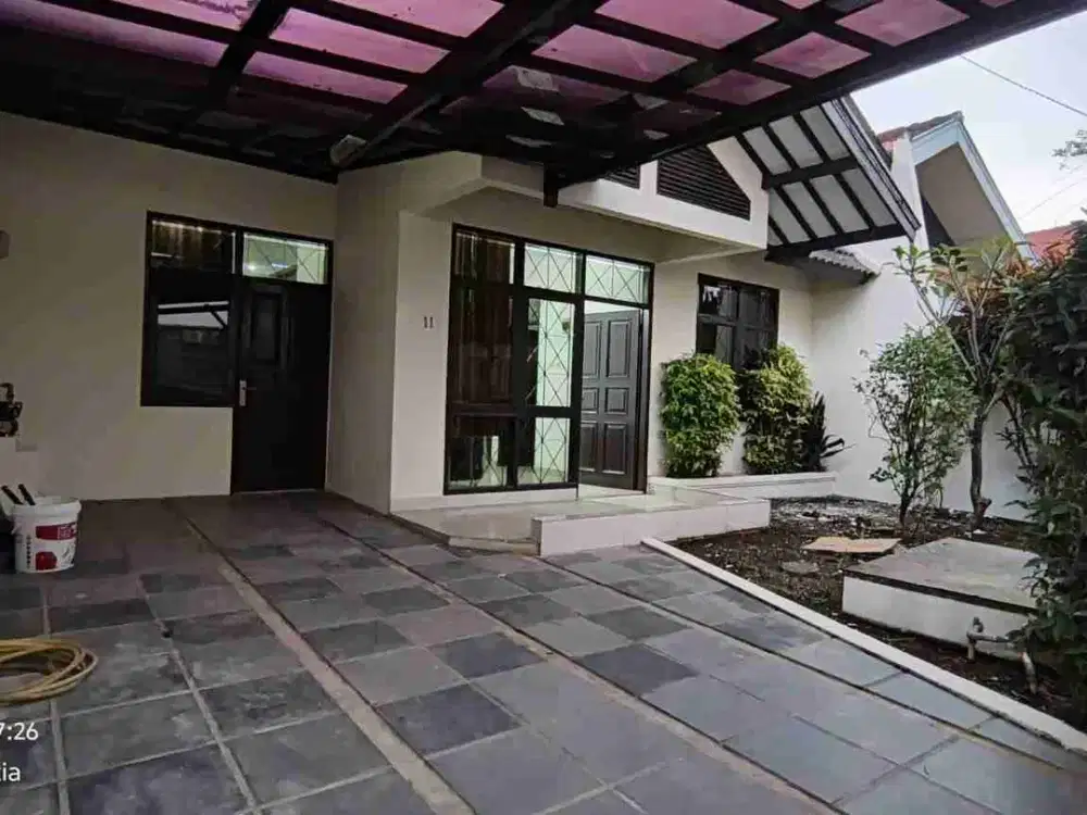 Rumah murah full furnished siap huni di komplek kawaluyaan indah Soekarno Hatta SHM