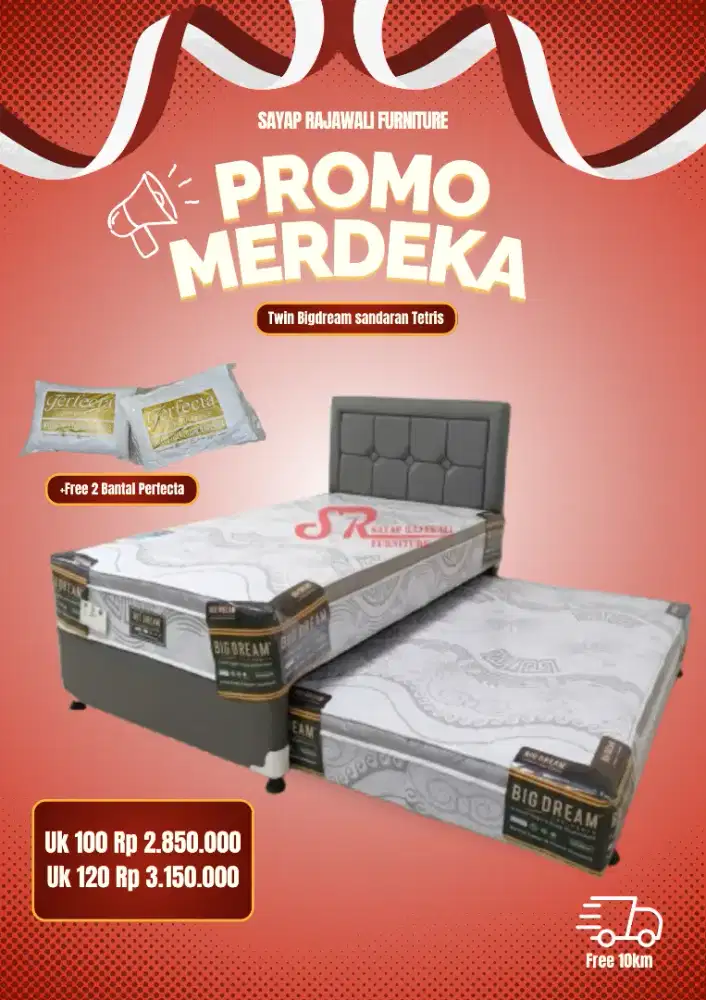 PROMO TWIN BIGLAND AND BIG DREAM MURAH JOGJA