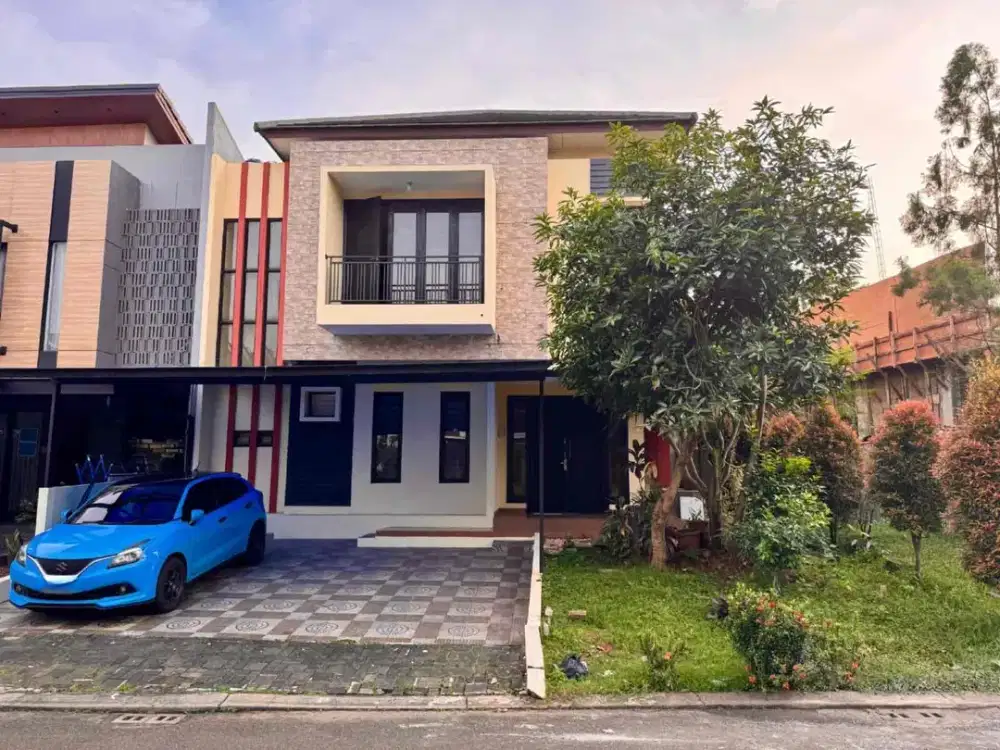 Rumah Di The Icon BSD Hadap Selatan Samping Taman 2 Lantai Cluster Cosmo