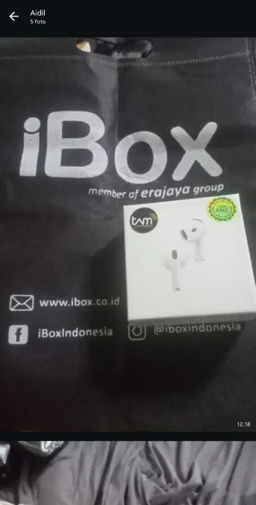 Apple Airpods gen 4 anc terbaru 2026 baru pake sebulan lebih