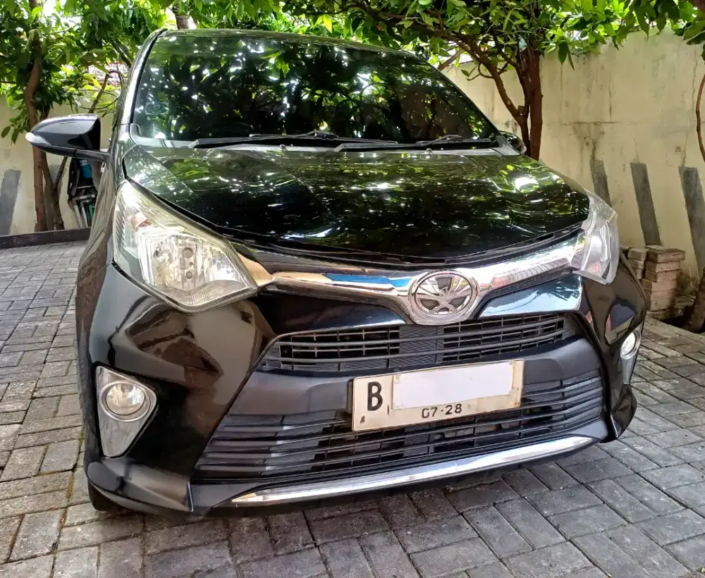 Toyota Calya 1.2 G matik hitam sangat mulus