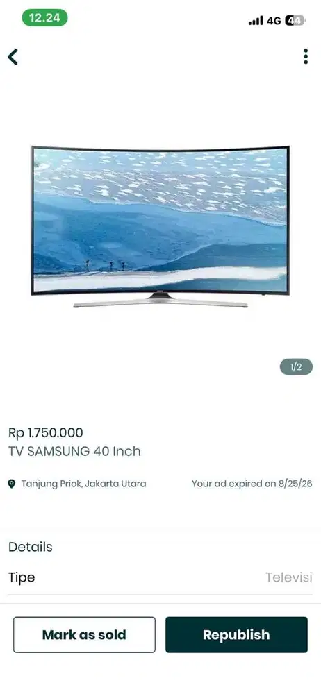 Tv samsung 40