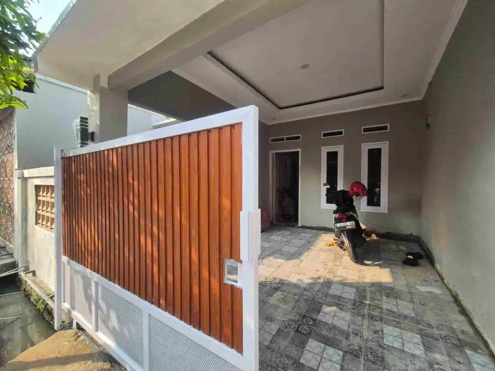 rumah minimalis bangunan baru deket moss serang free balik nama