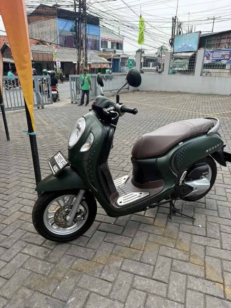 Honda scoopy prestige green KM 1000an