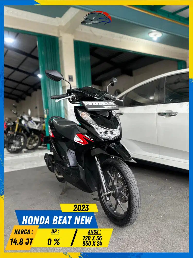 HONDA BEAT NEW 2023 PLAT W READY MASZEHH HIKMAH MOTOR KEPUH MALANG
