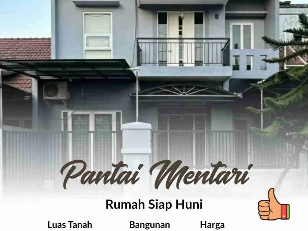 RUMAH PANTAI MENTARI Siap Huni