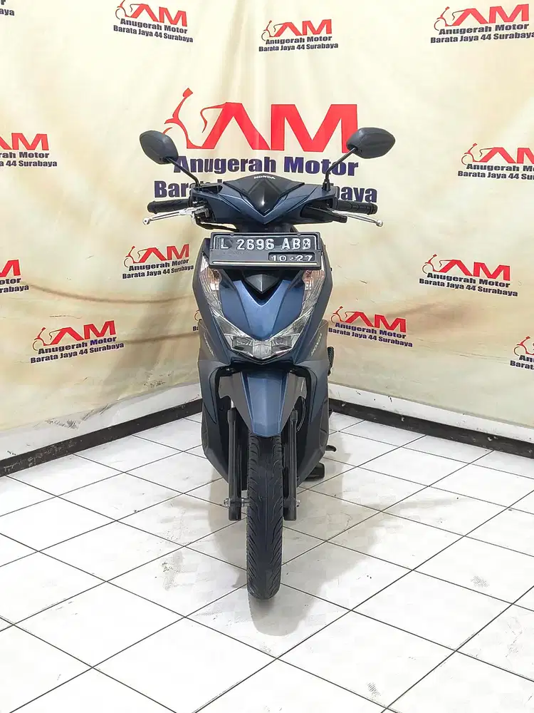 Honda Beat Deluxe Tahun 2022 Biru Doff