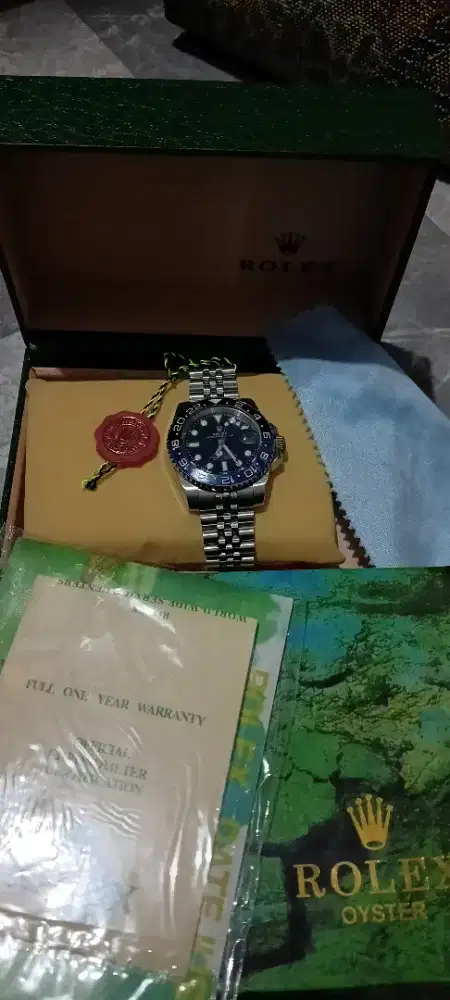 jam tangan pria Jam Tangan Rolex ORIGINAL  Seri GMT - Master II