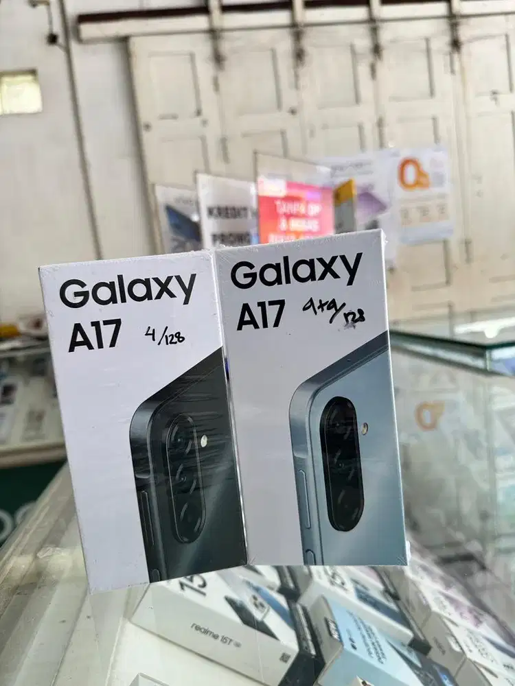 Samsung galaxy A17 4/128gb new, bisa cicilan cukup ktp aja