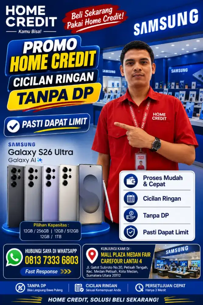 Kredit Handphone Samsung Galaxy S26 Ultra