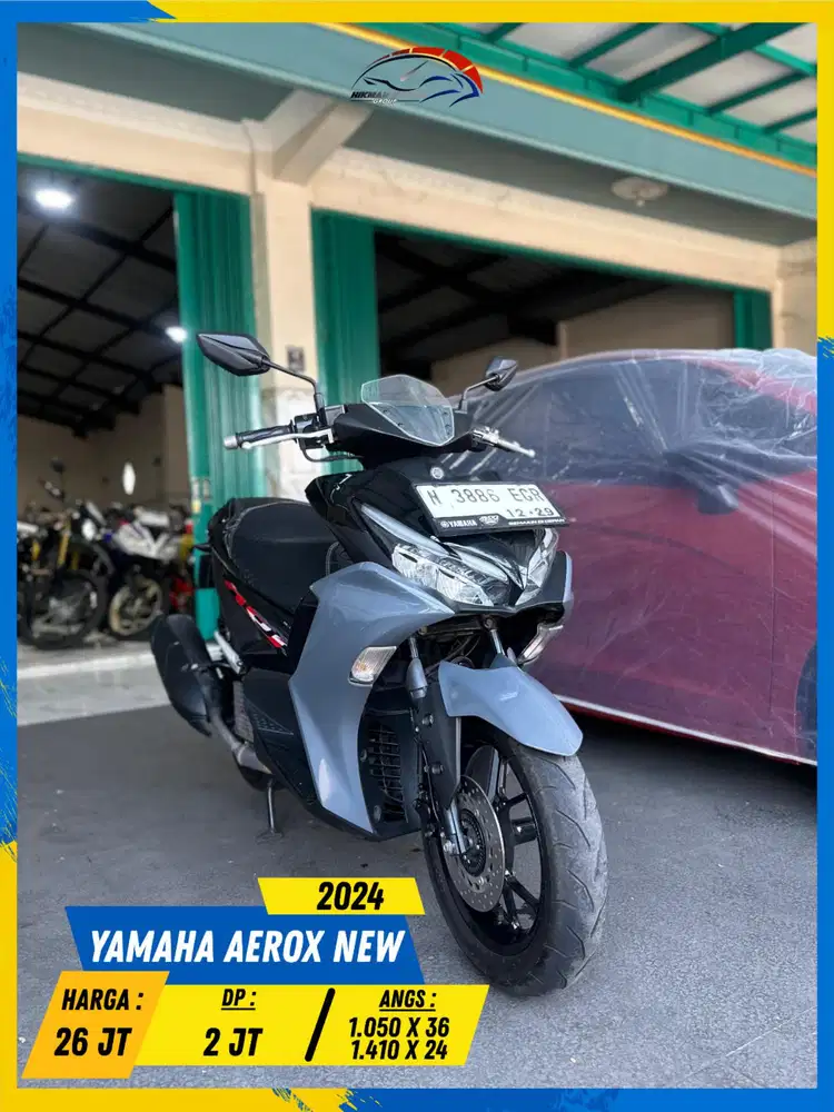 YAMAHA AEROX NEW 2024 GASS POLL BOSSKU HIKMAH MOTOR KEPUH MALANG