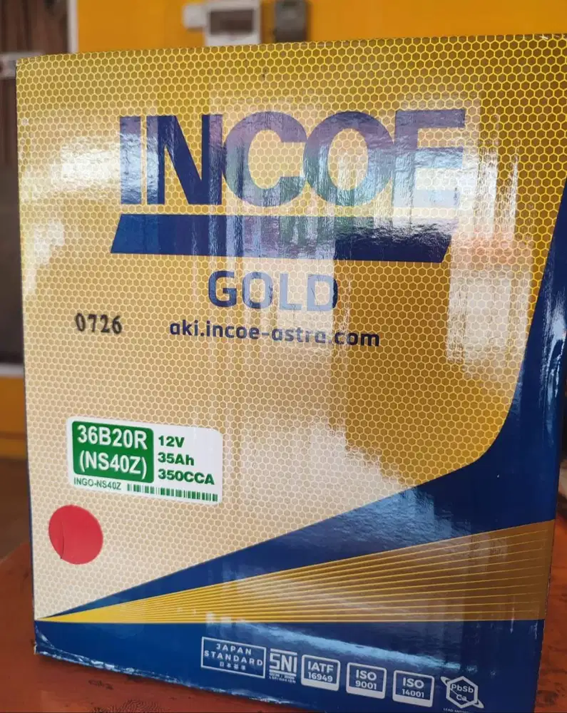 Jual Aki Incoe Gold 35Ah
