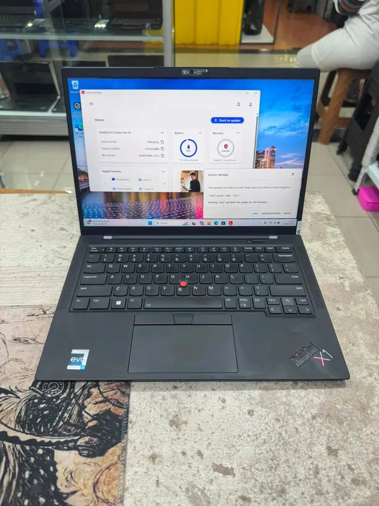 LENOVO X1 CARBON 10TH CORE I7 GEN 12 16/256 GB