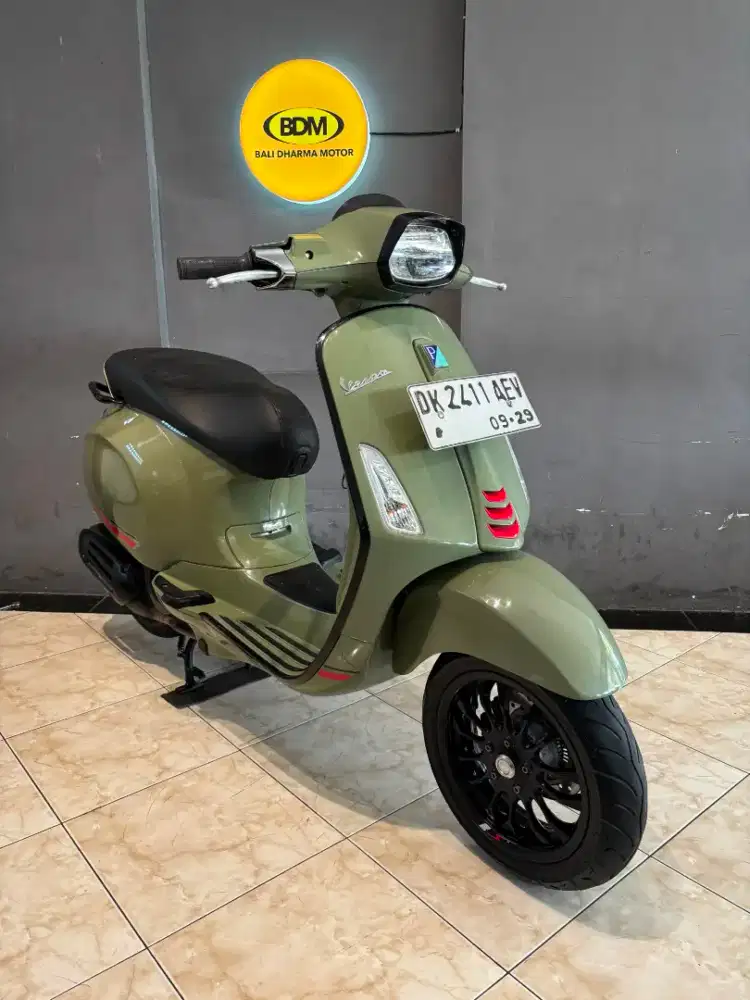 PIAGGIO VESPA SPRINT TAHUN 2024 PAJAK HIDUP SURAT LENGKAP