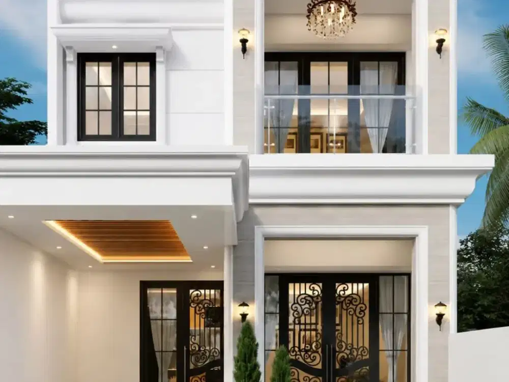 ANA RUMAH BARU UK 5.5X15M DI KOMPLEK KAVLING POLRI JELAMBAR