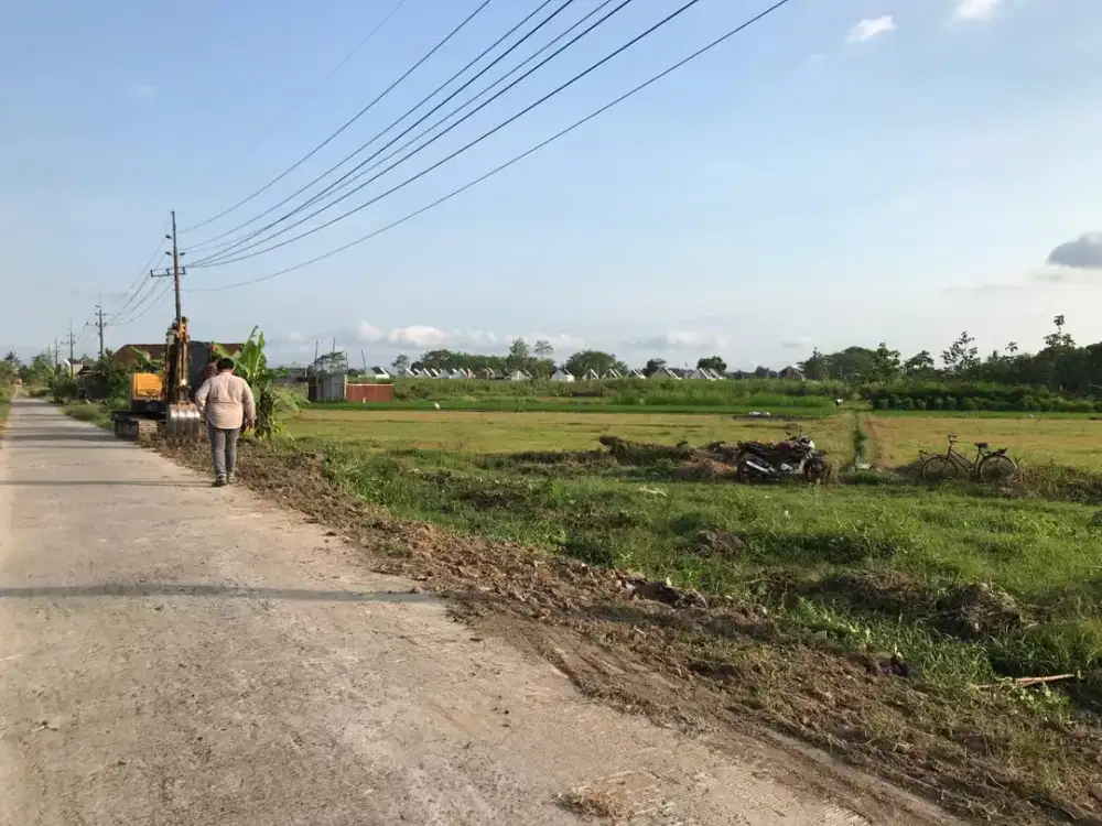 Tanah SHM Siap Bangun Dekat Mirota Godean, Sleman