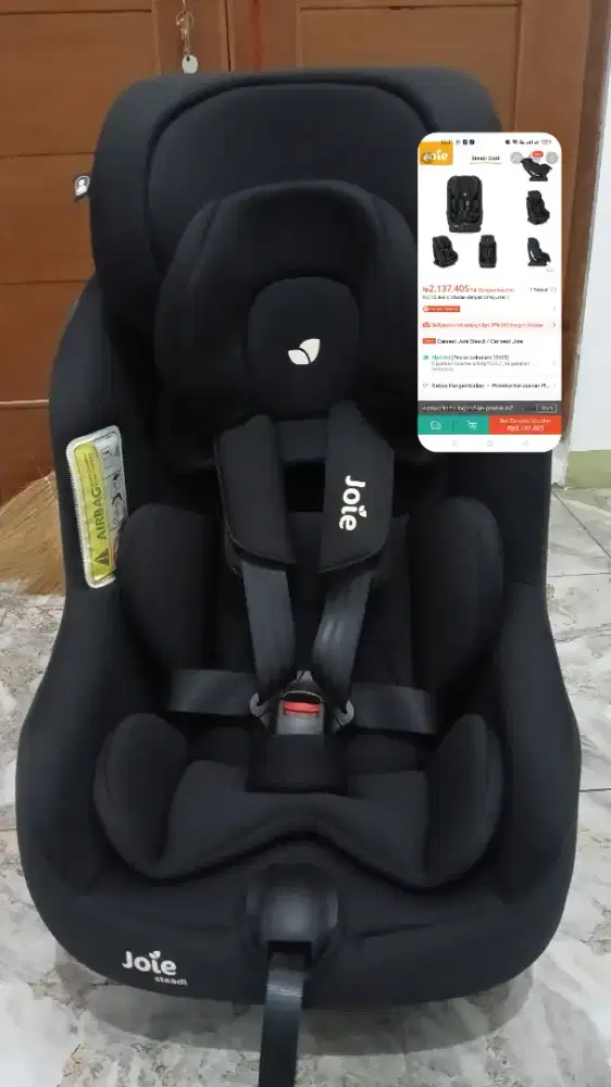 Car seat joie masih baru