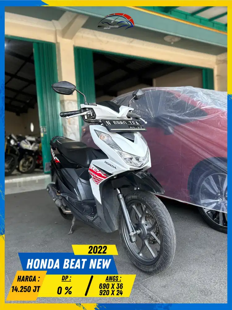HONDA BEAT NEW 2022 MURAH CIAMIK MASZEEHH HIKMAH MOTOR KEPUH MALANG