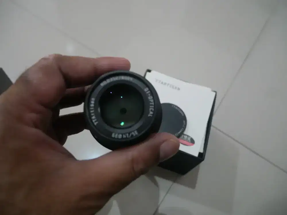 Lensa Ttartisan 35 mm manual mount MFT