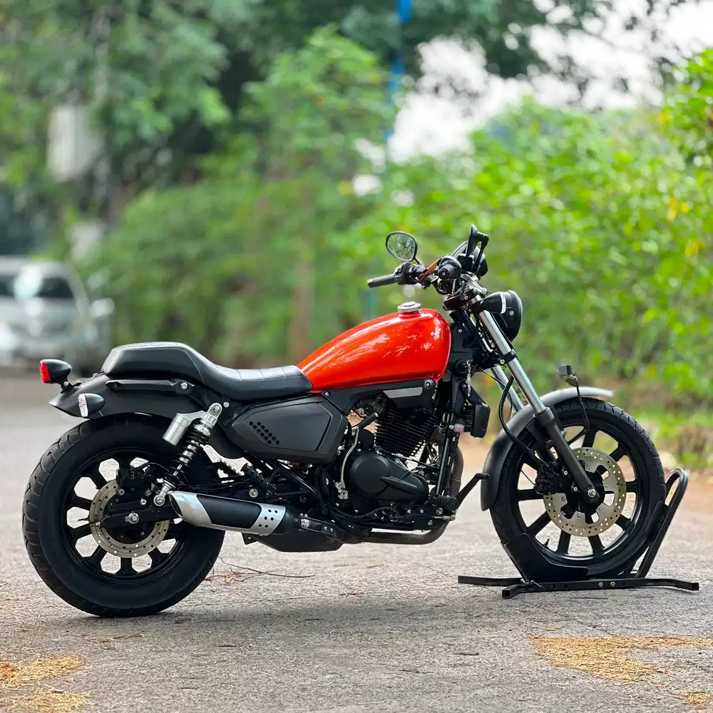 KM 2K AJA! BENELLI MOTOBI EVO 200 ORANGE 2024 PAJAK PANJANG SIAP GASS