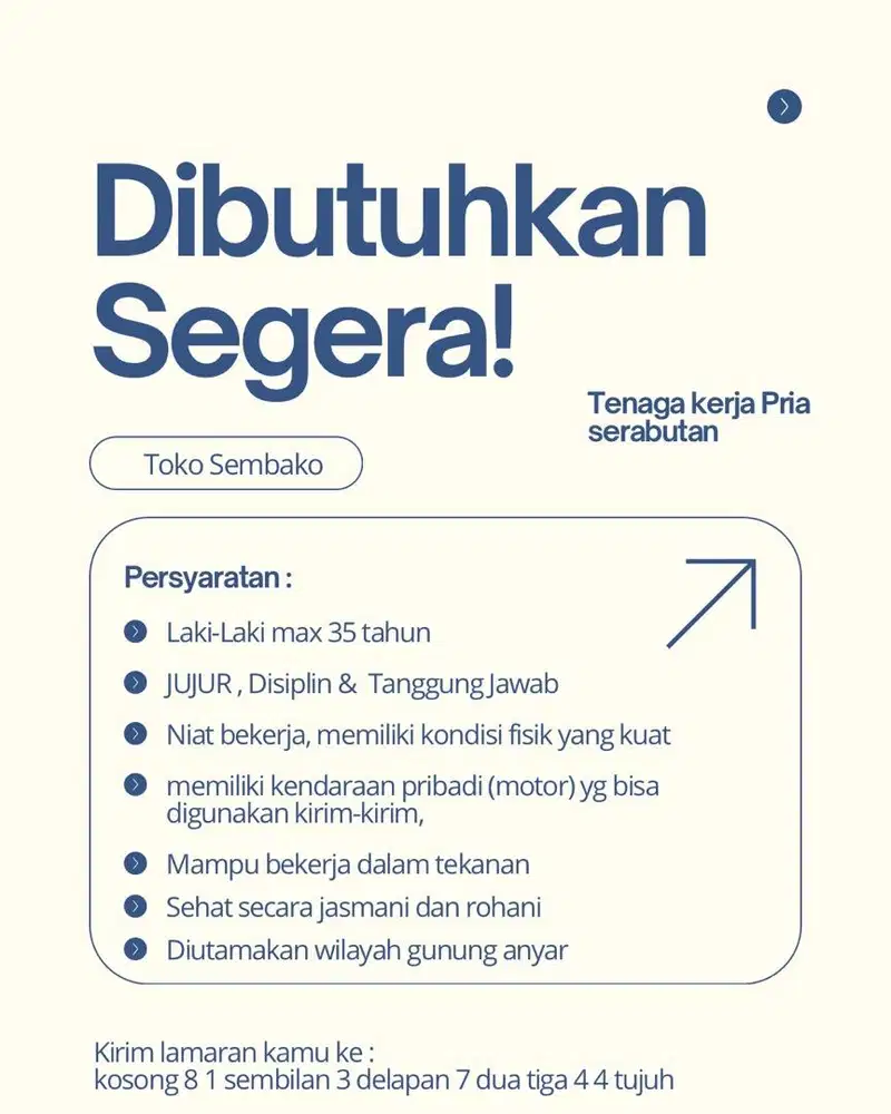 Tenaga kerja Pria