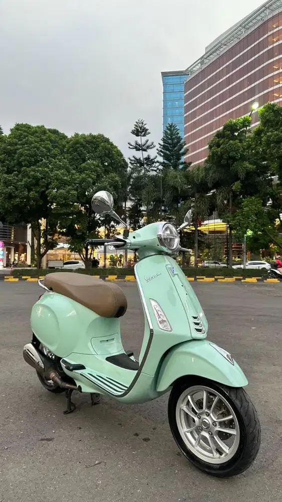 DIJUAL VESPA PRIMAVERA S 150 ABS 2021 FACELIFT - Green Relax