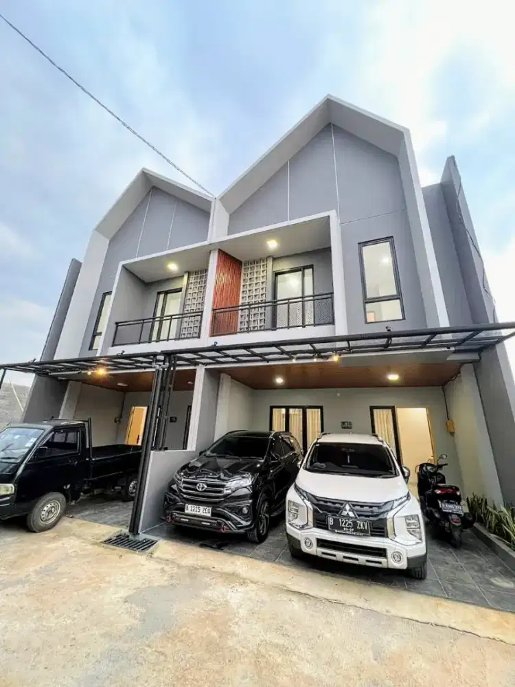 Rumah Furnished 4 Kamar Tidur Tanpa DP Dekat Tol