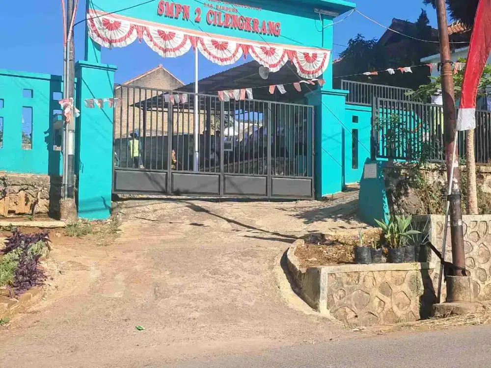 dijual tanah depan SMP 2 Cilengkrang kab bandung